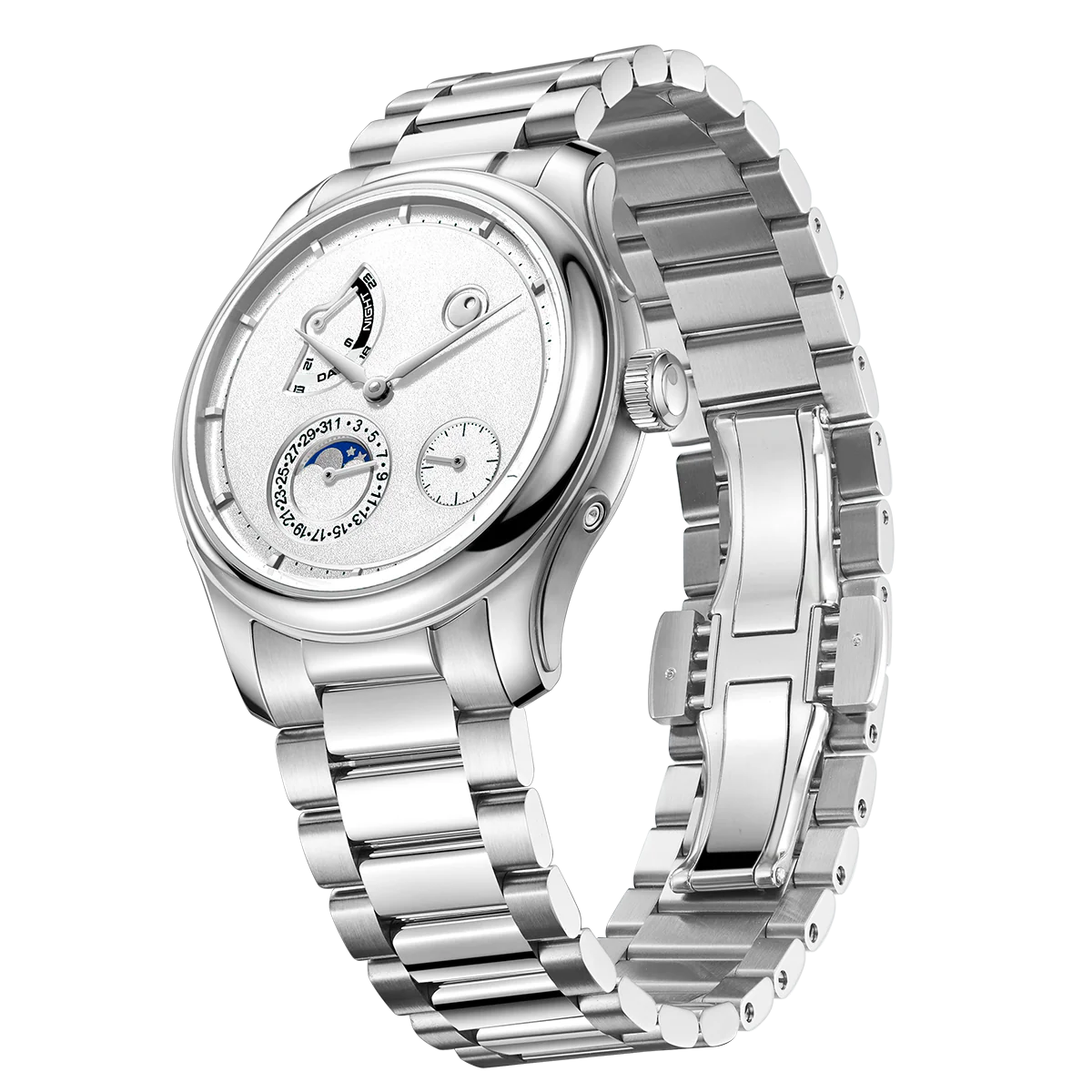 ZEROO C5 | KEIGO CLASSIC AUTOMATIC MOON PHASE LIMITED EDTION 300PCS