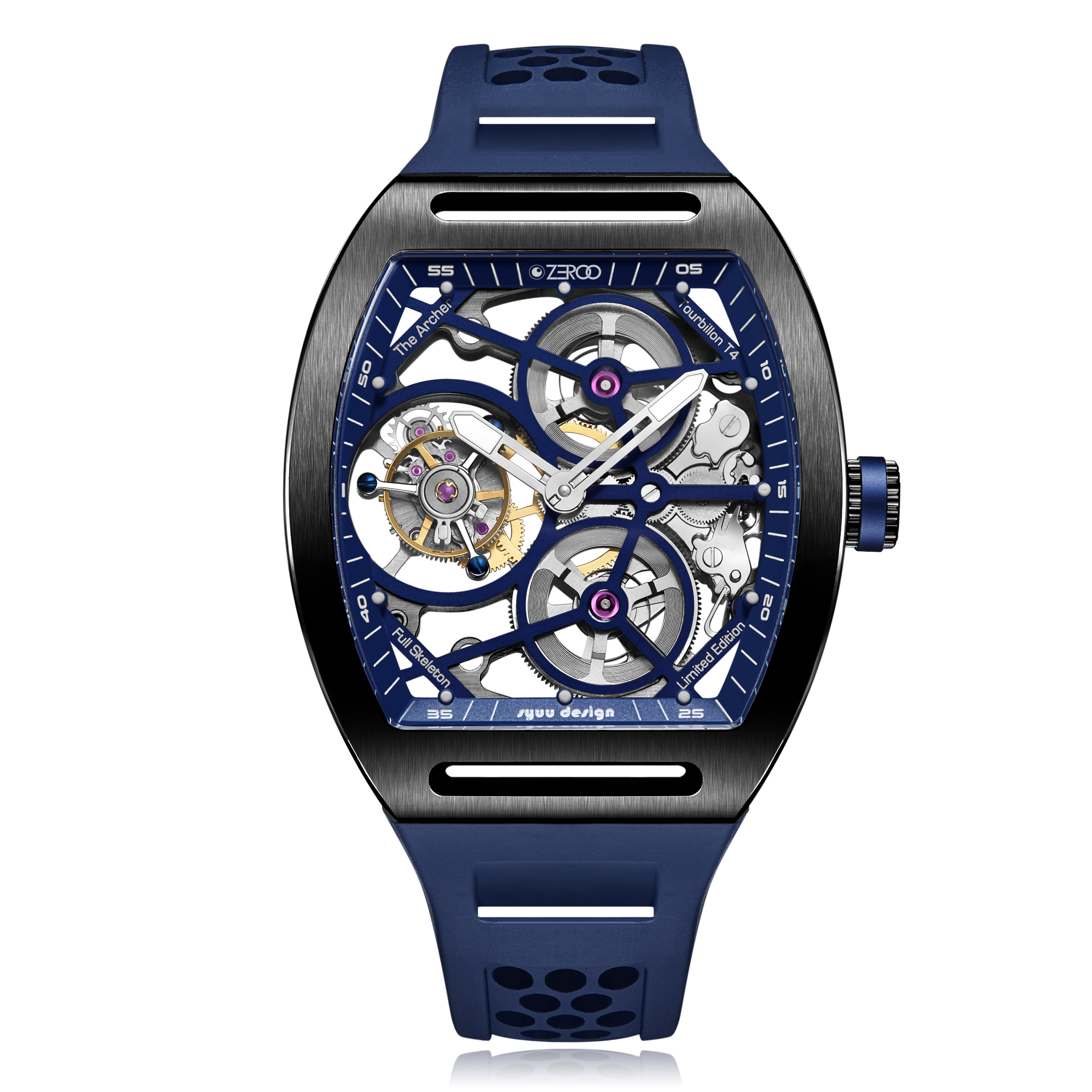 ZEROO T4 | THE ARCHER FULL SKELETON TOURBILLON