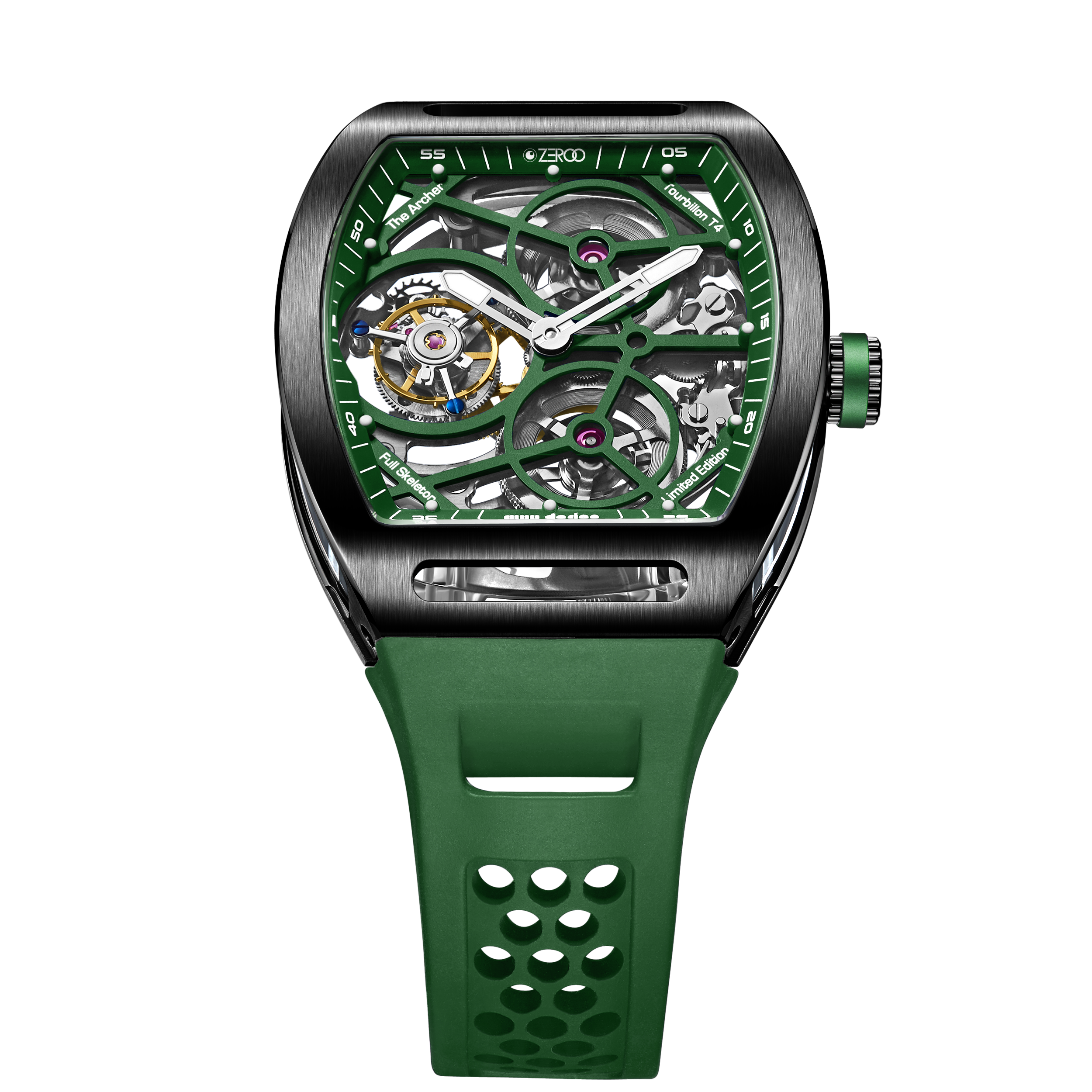 ZEROO T4 | THE ARCHER FULL SKELETON TOURBILLON