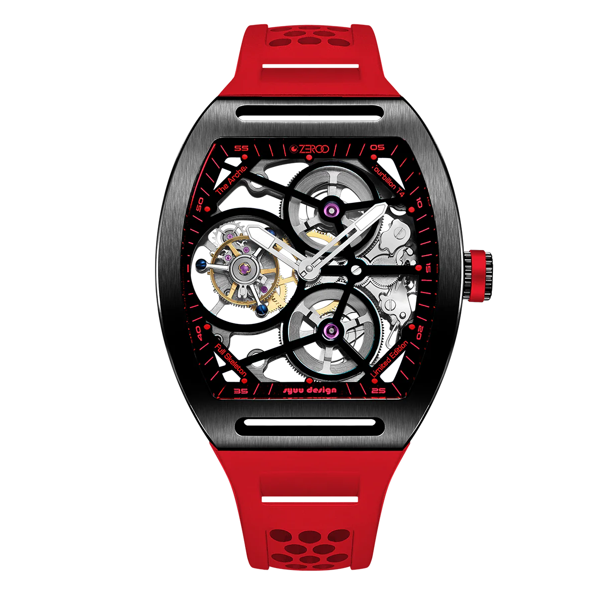 ZEROO T4 | THE ARCHER FULL SKELETON TOURBILLON