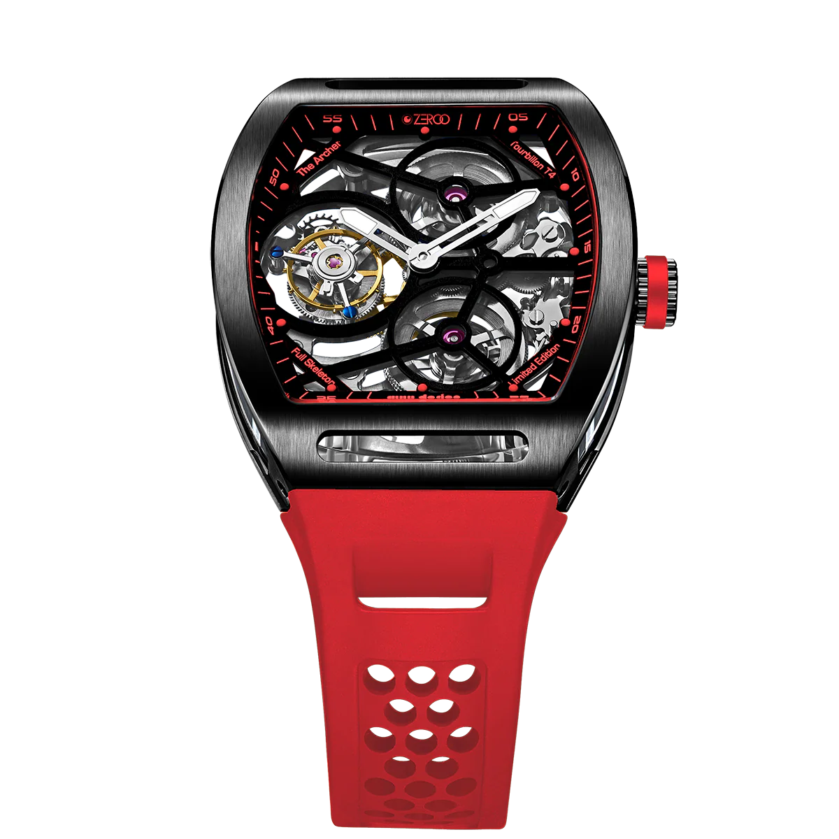 ZEROO T4 | THE ARCHER FULL SKELETON TOURBILLON