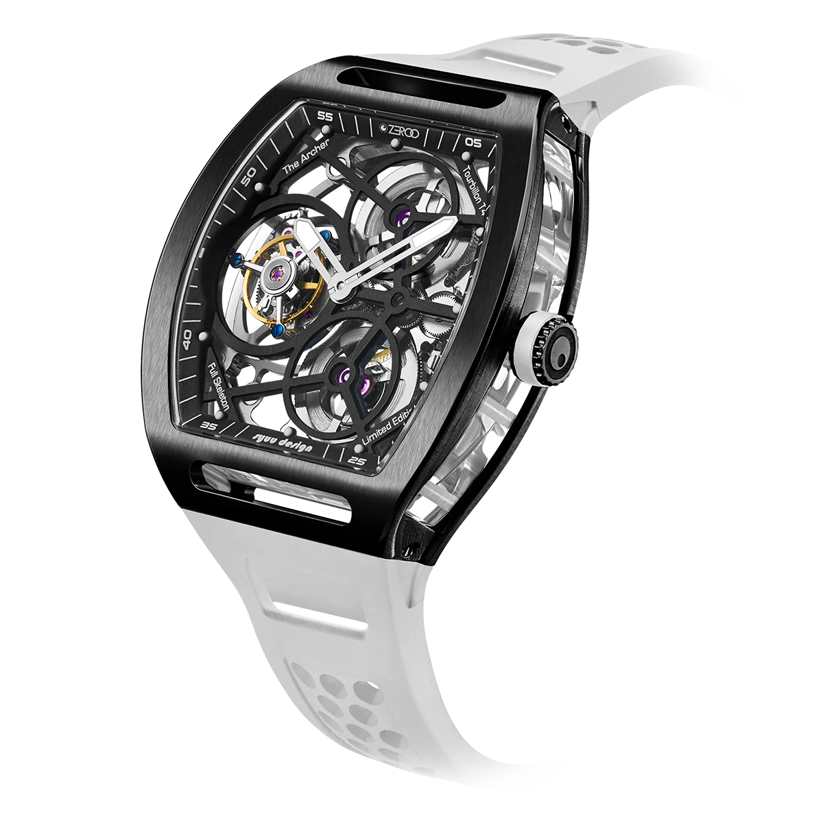 ZEROO T4 | THE ARCHER FULL SKELETON TOURBILLON