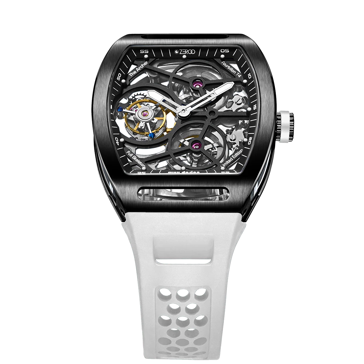 ZEROO T4 | THE ARCHER FULL SKELETON TOURBILLON