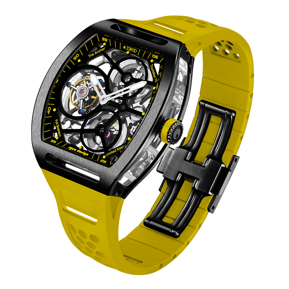 ZEROO T4 | THE ARCHER FULL SKELETON TOURBILLON