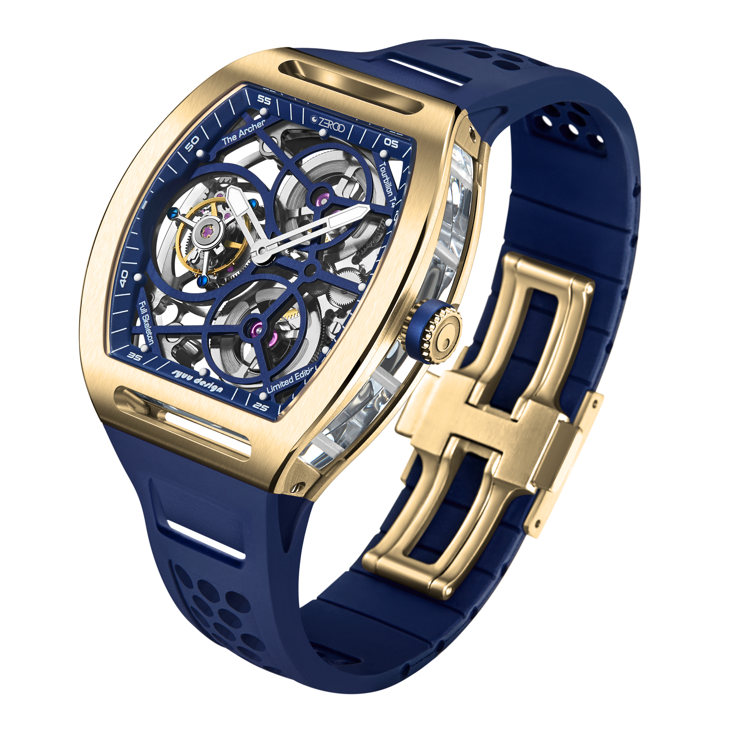 ZEROO T4 | THE ARCHER FULL SKELETON TOURBILLON