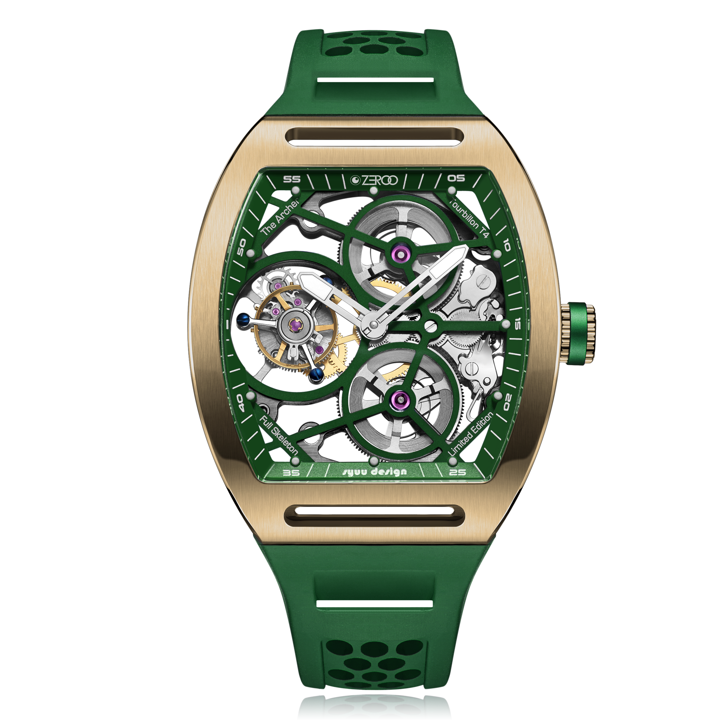 ZEROO T4 | THE ARCHER FULL SKELETON TOURBILLON