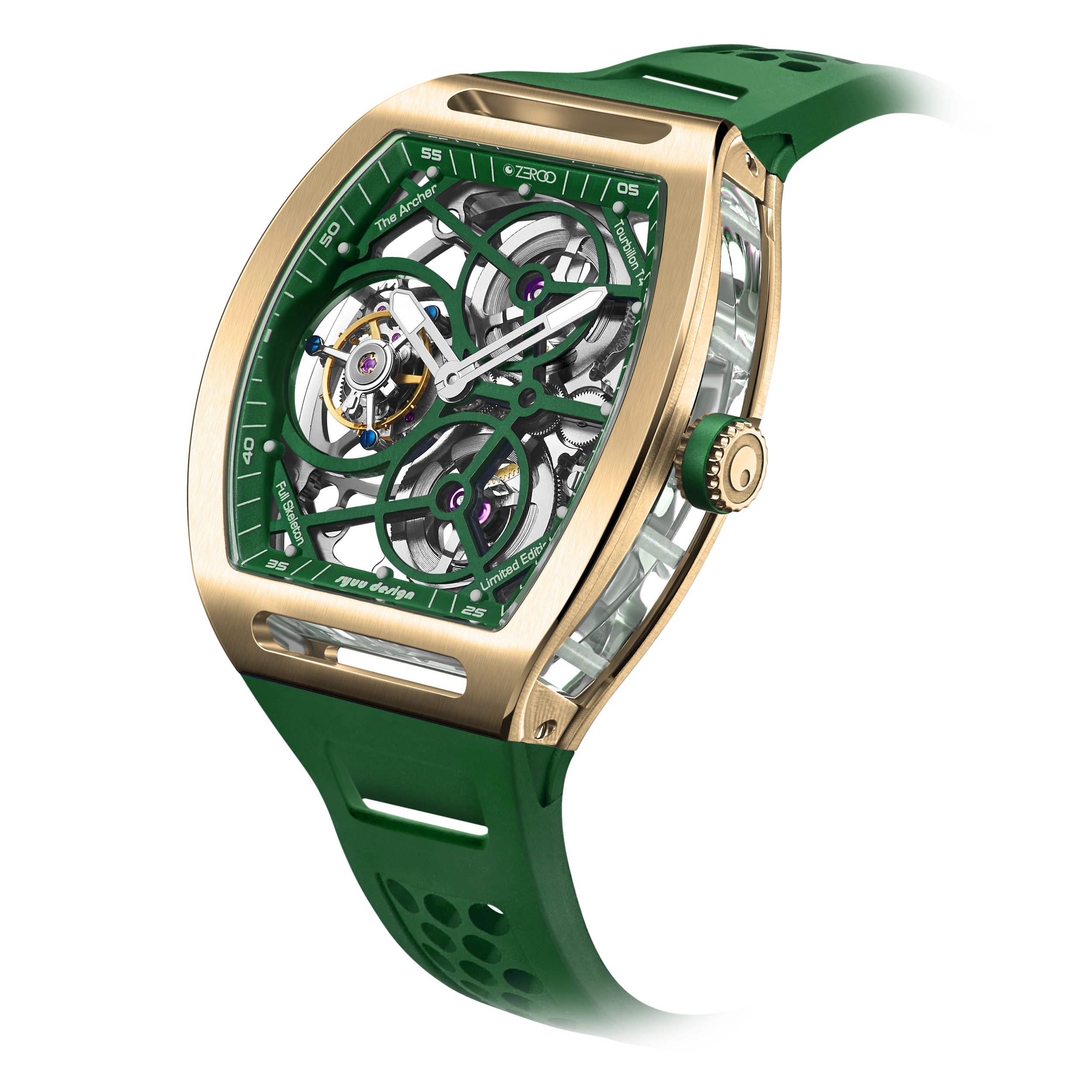 ZEROO T4 | THE ARCHER FULL SKELETON TOURBILLON