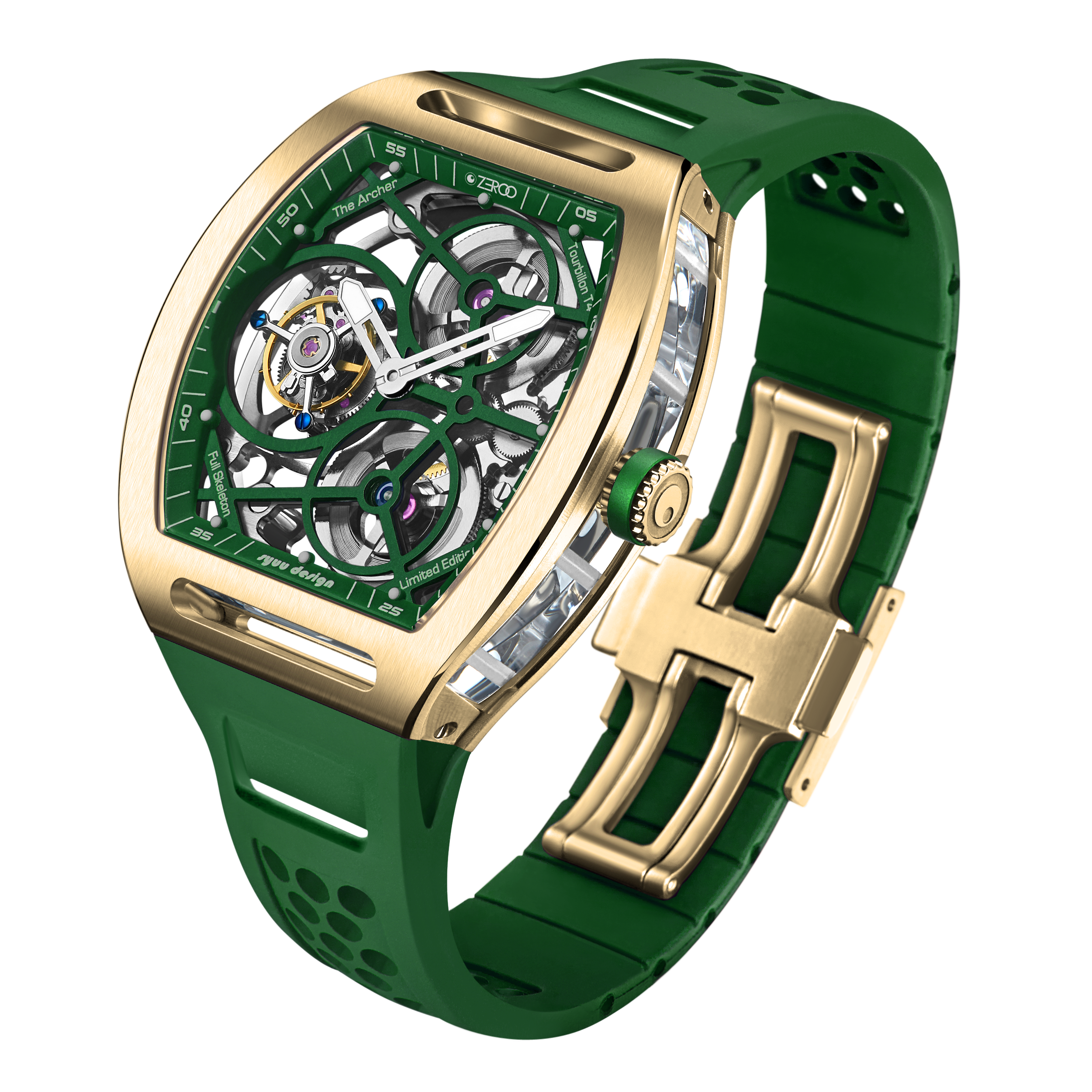 ZEROO T4 | THE ARCHER FULL SKELETON TOURBILLON