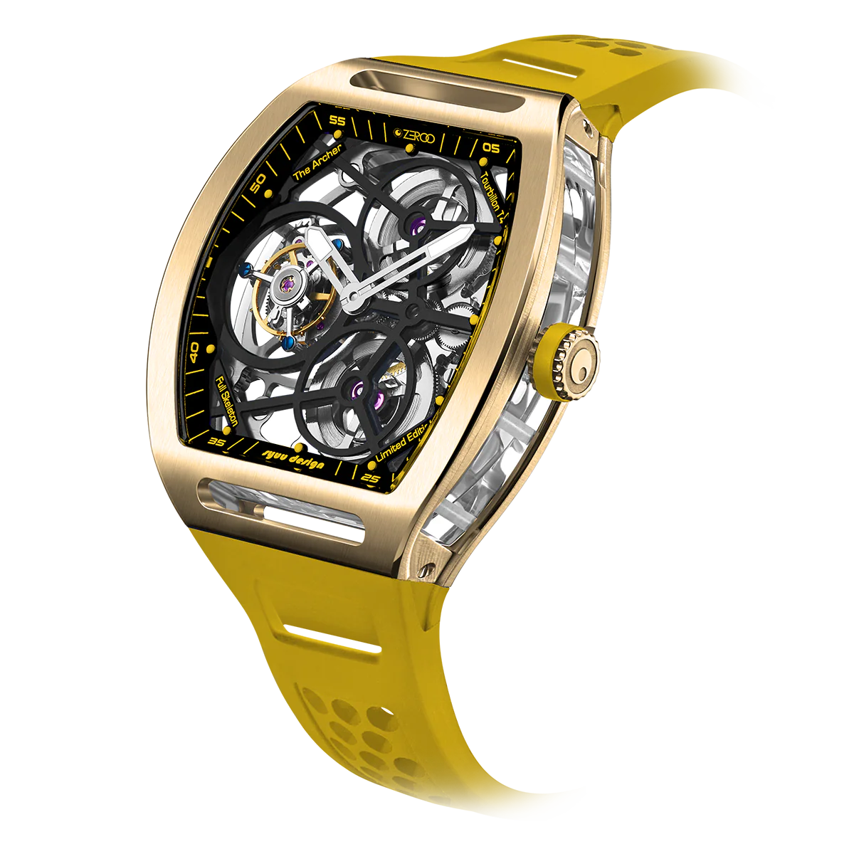 ZEROO T4 | THE ARCHER FULL SKELETON TOURBILLON