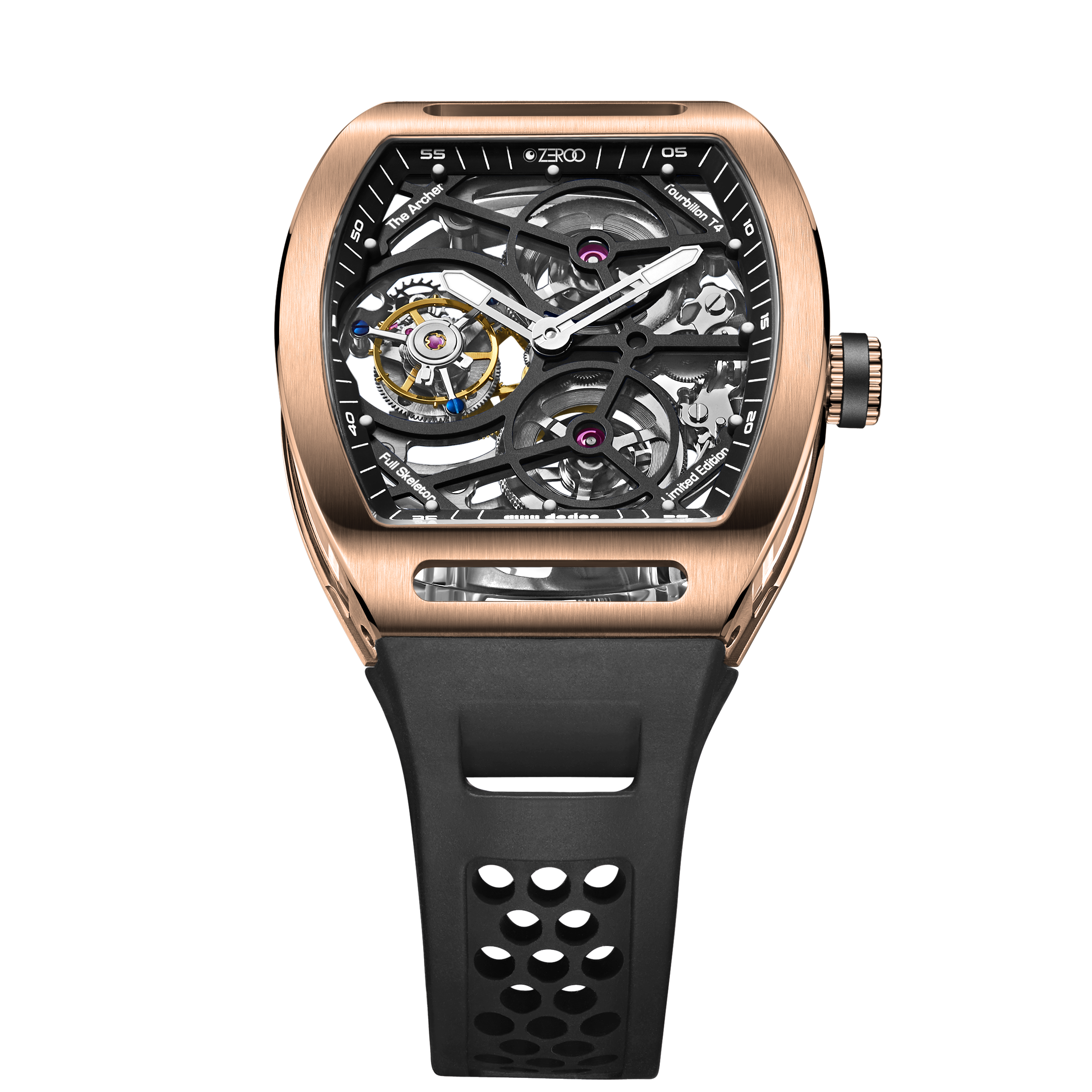ZEROO T4 | THE ARCHER FULL SKELETON TOURBILLON