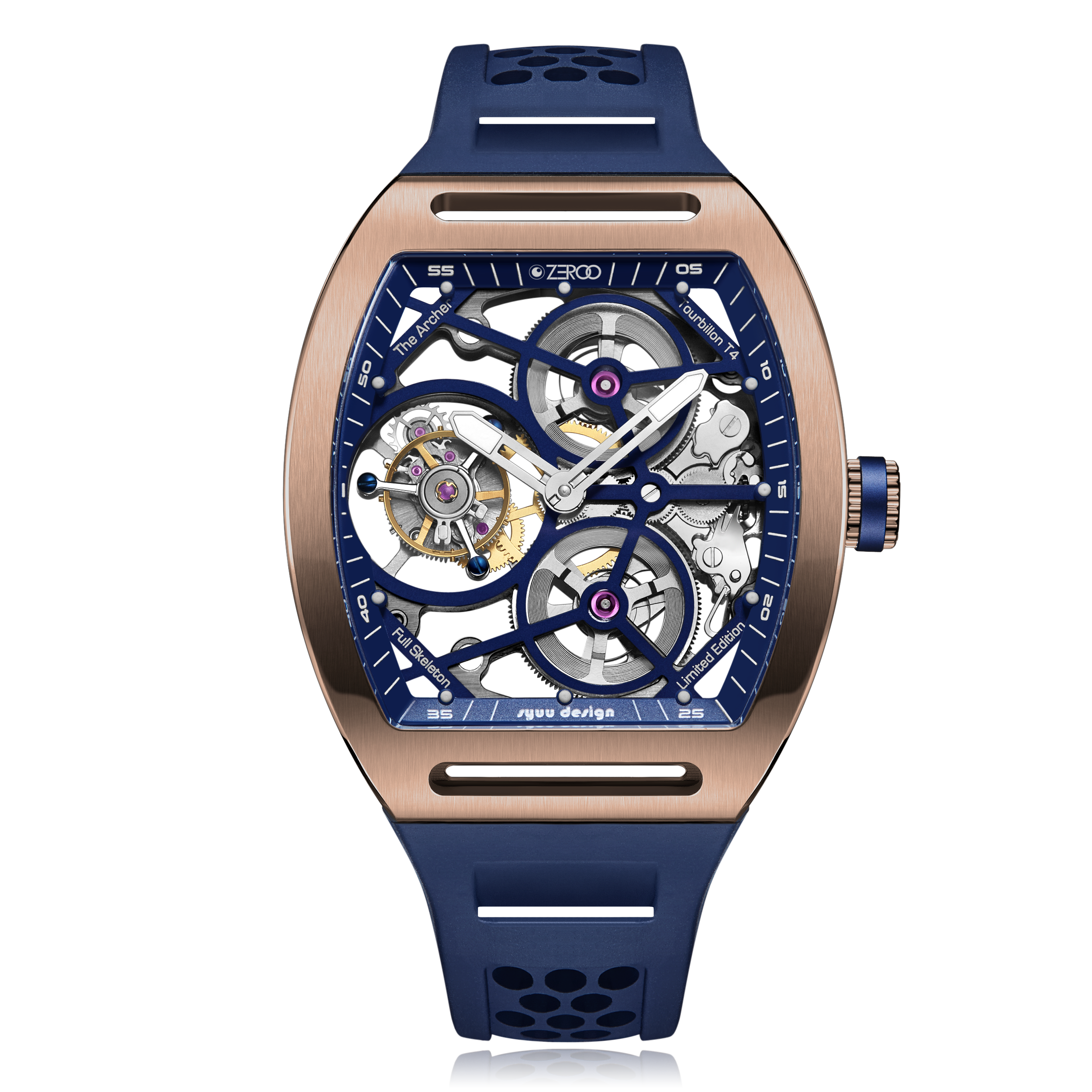 ZEROO T4 | THE ARCHER FULL SKELETON TOURBILLON
