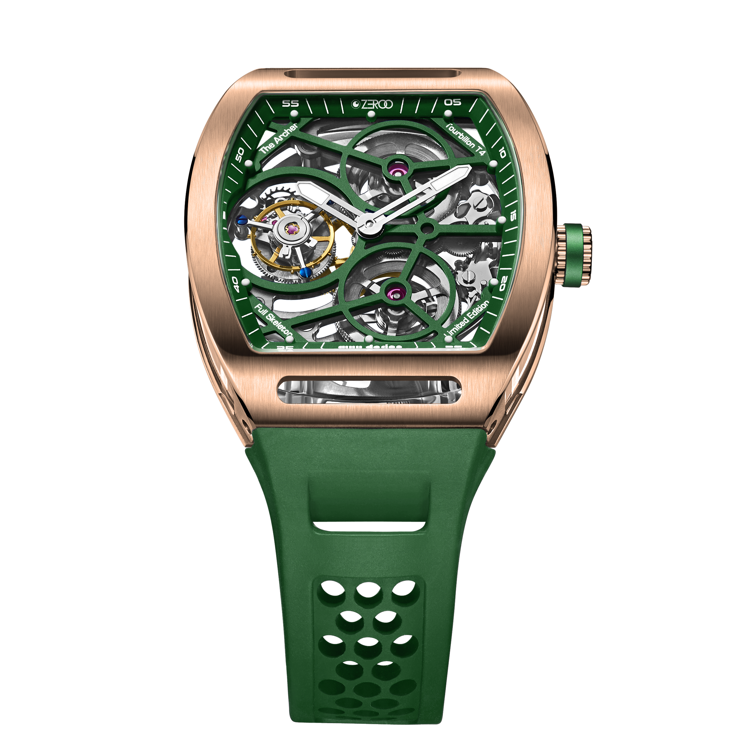 ZEROO T4 | THE ARCHER FULL SKELETON TOURBILLON