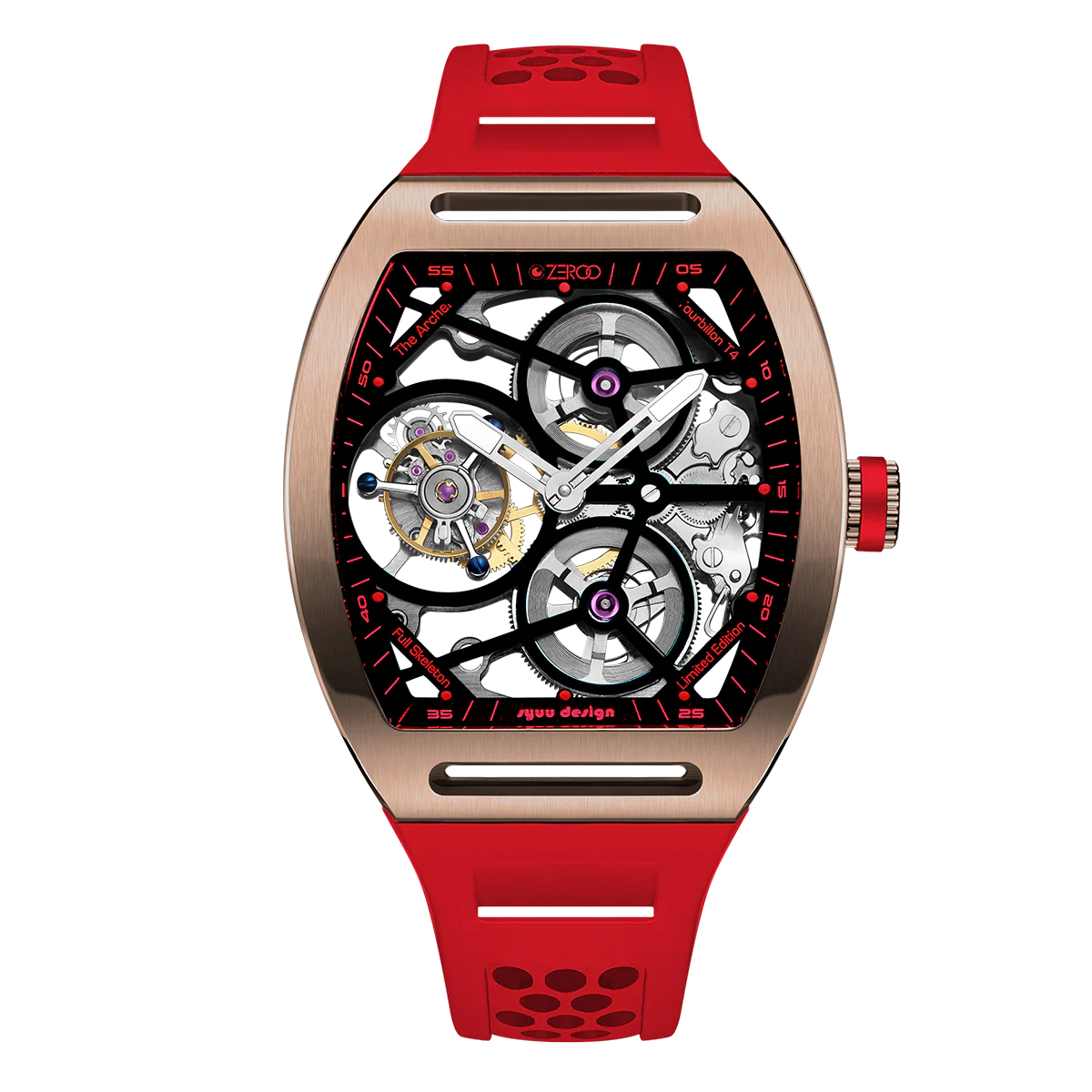 ZEROO T4 | THE ARCHER FULL SKELETON TOURBILLON