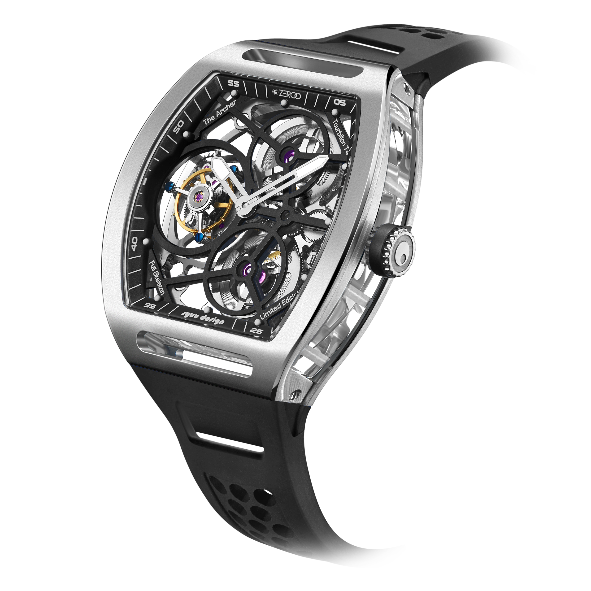 ZEROO T4 | THE ARCHER FULL SKELETON TOURBILLON