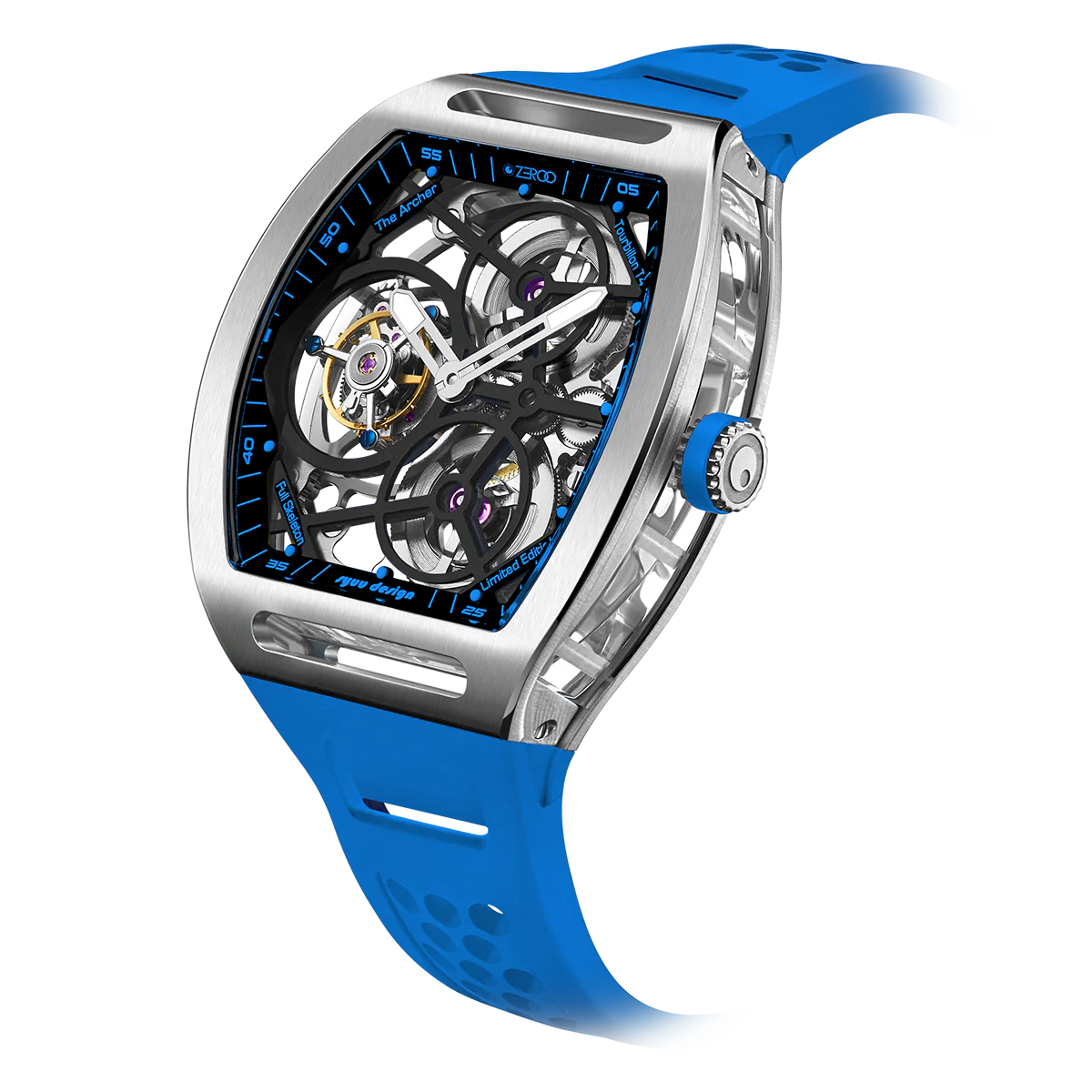 ZEROO T4 | THE ARCHER FULL SKELETON TOURBILLON