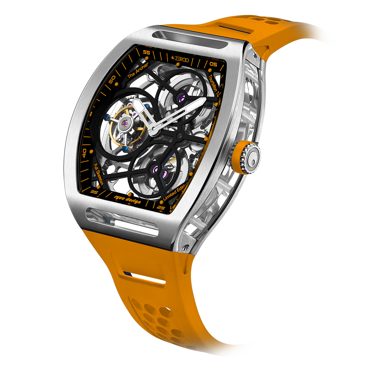 ZEROO T4 | THE ARCHER FULL SKELETON TOURBILLON