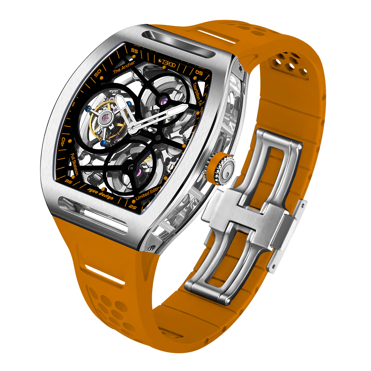 ZEROO T4 | THE ARCHER FULL SKELETON TOURBILLON