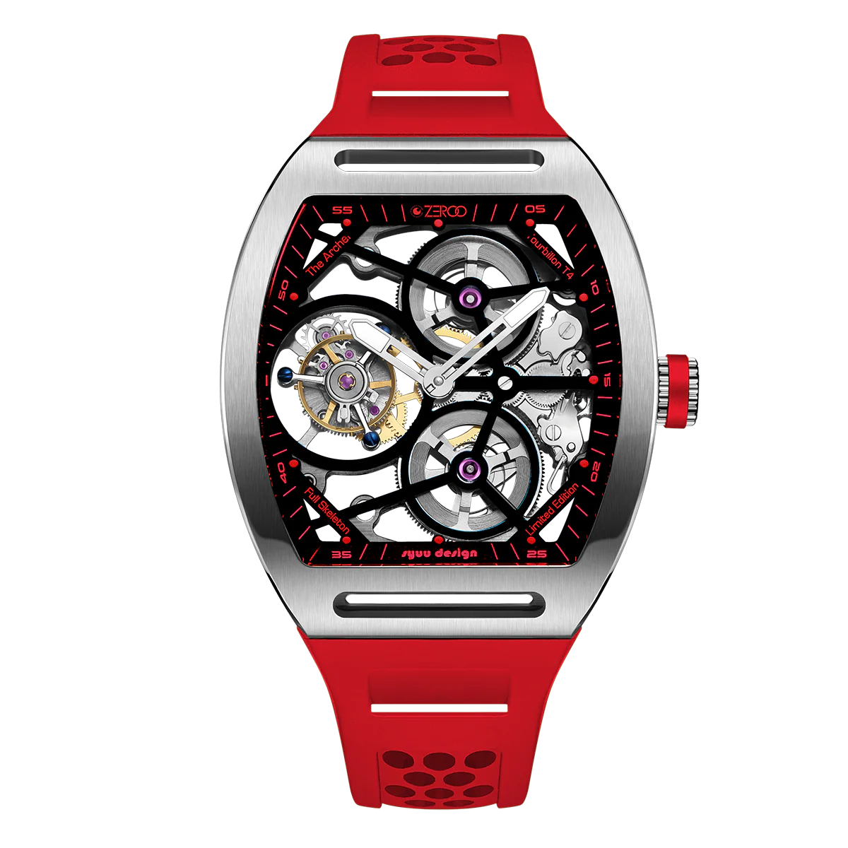 ZEROO T4 | THE ARCHER FULL SKELETON TOURBILLON