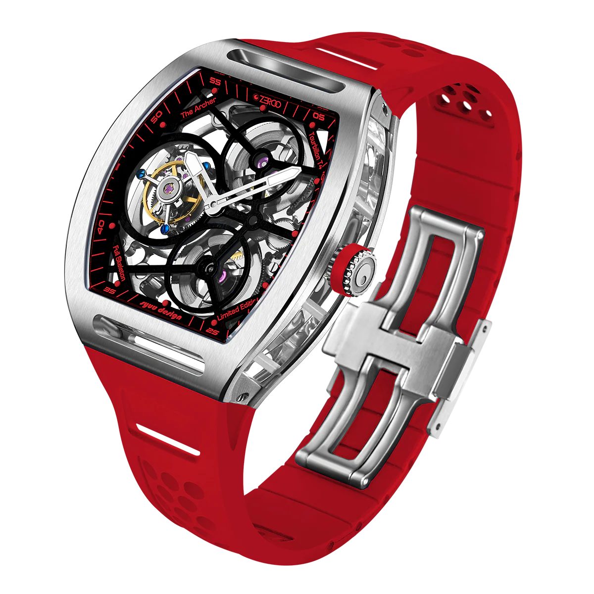 ZEROO T4 | THE ARCHER FULL SKELETON TOURBILLON