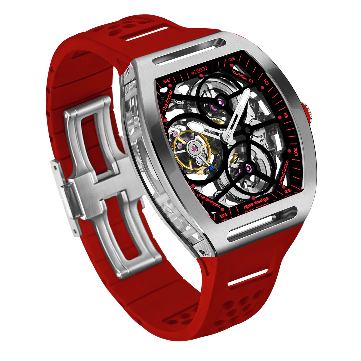 ZEROO T4 | THE ARCHER FULL SKELETON TOURBILLON