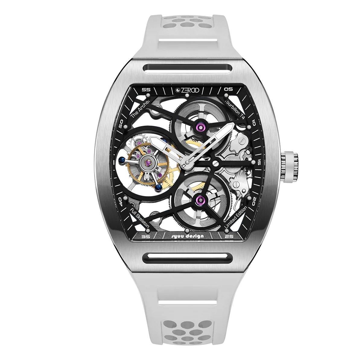 ZEROO T4 | THE ARCHER FULL SKELETON TOURBILLON