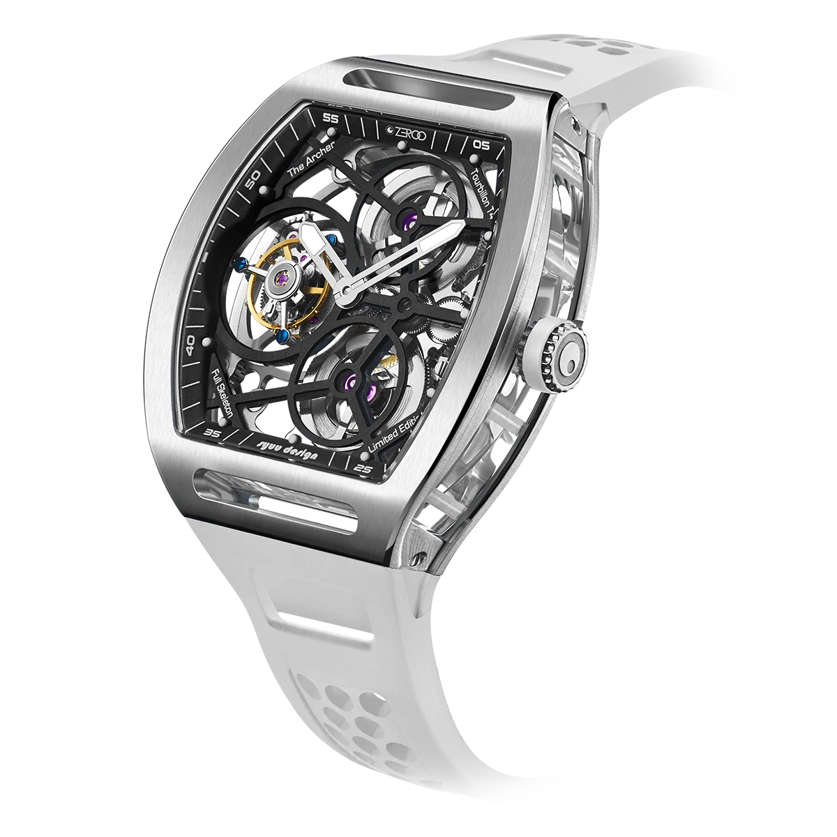 ZEROO T4 | THE ARCHER FULL SKELETON TOURBILLON