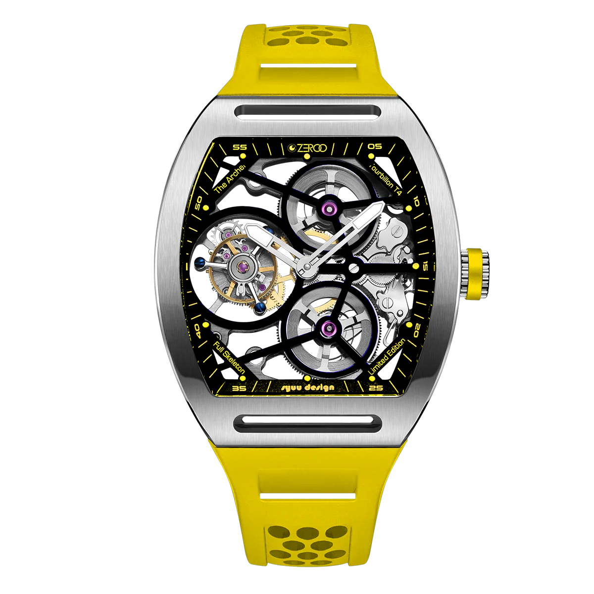 ZEROO T4 | THE ARCHER FULL SKELETON TOURBILLON