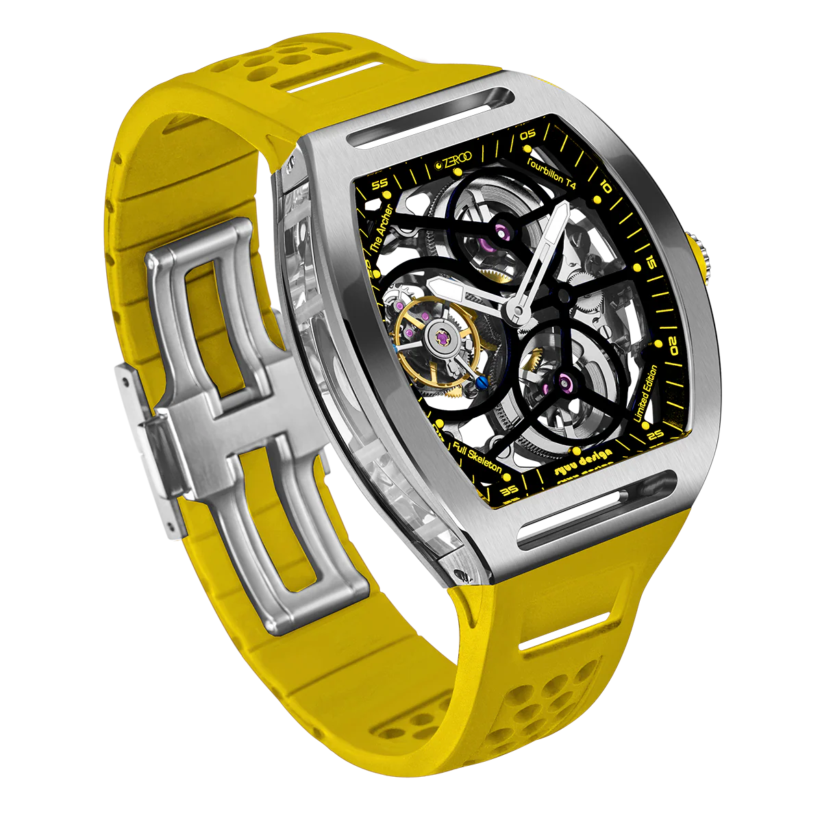 ZEROO T4 | THE ARCHER FULL SKELETON TOURBILLON