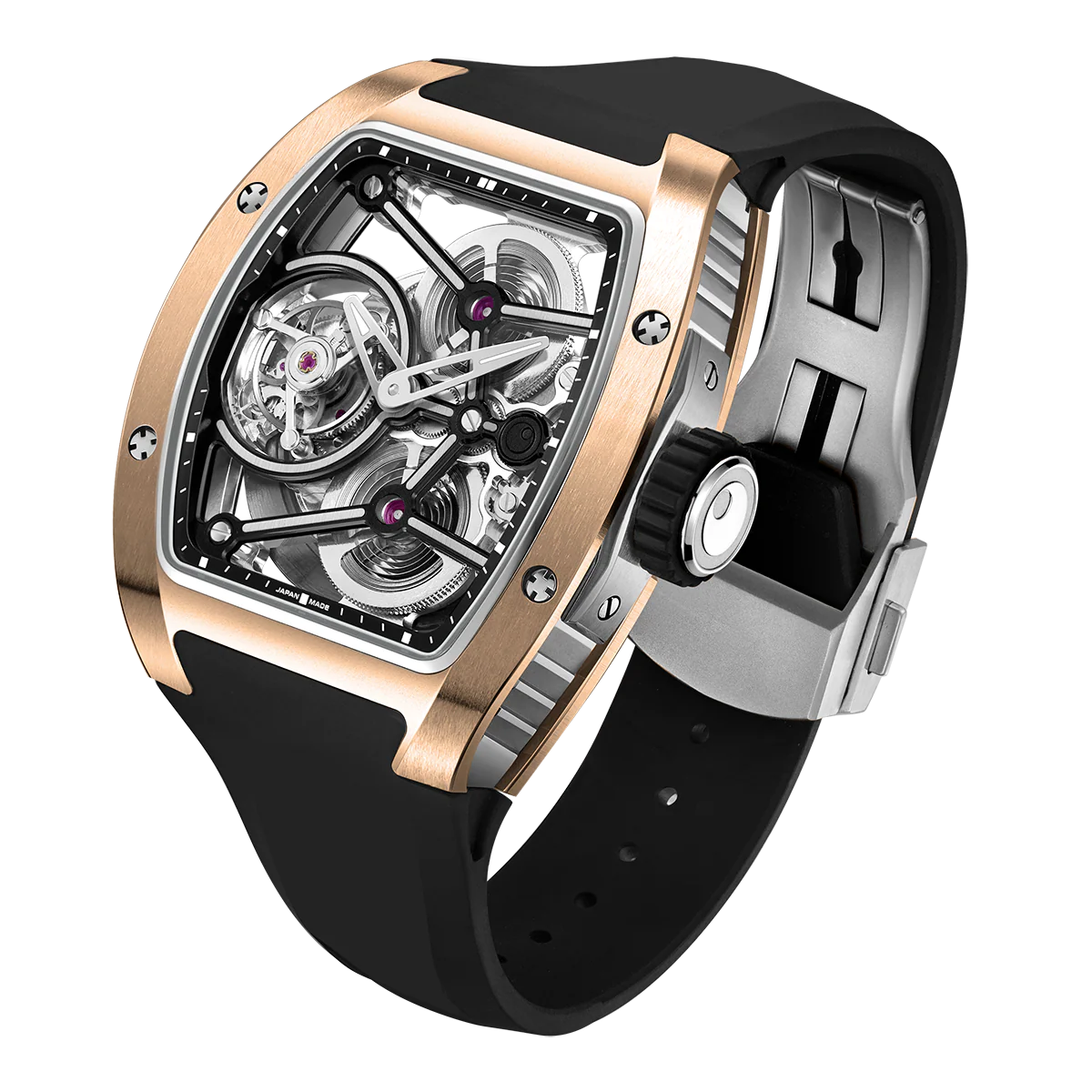 ZEROO T10 | THE ARCHER FULL SKELETON AUTOMATIC TOURBILLON