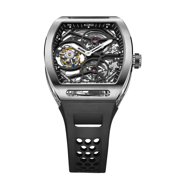 ZEROO T4 | THE ARCHER FULL SKELETON TOURBILLON – ZEROO TIME